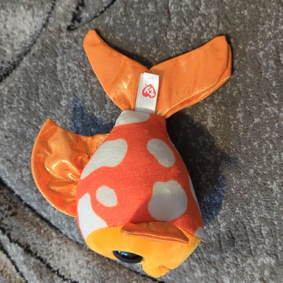 Small beanie Boo Sami the gold fish no tag - Picture 2 of 10